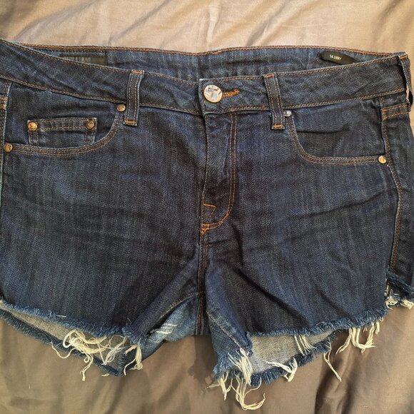 William Rast Cut-off Denim Jean Short Women's Size 30 - Picture 1 of 7